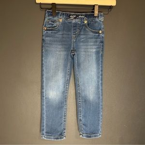 Boys’ Levi’s Skinny Knit Pull On Jean Size 3-4YRS Medium Wash